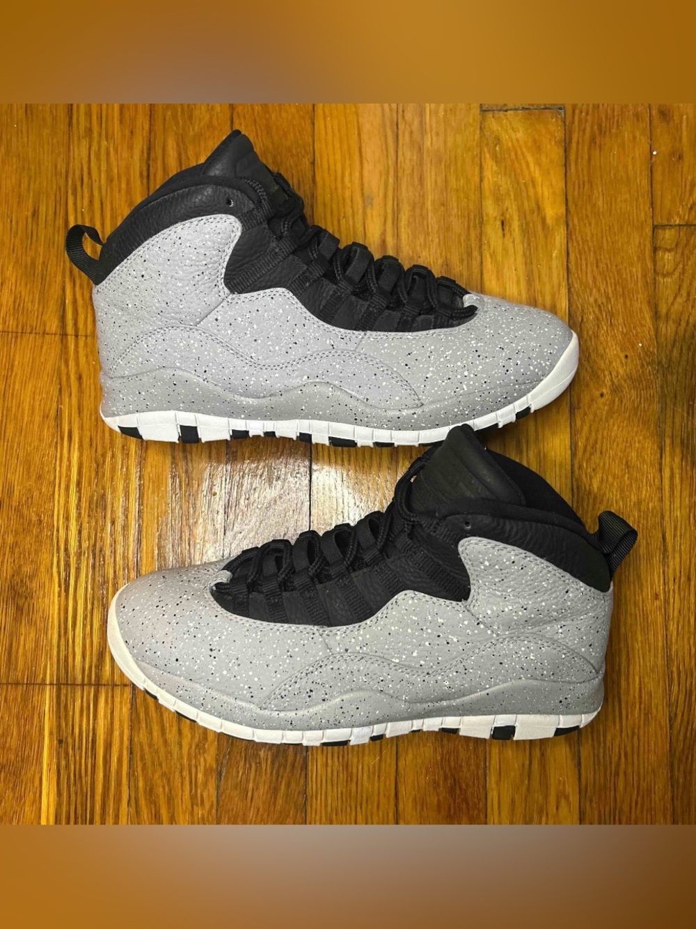Air Jordan 10 Retro Cement Size 9 Men Shoes